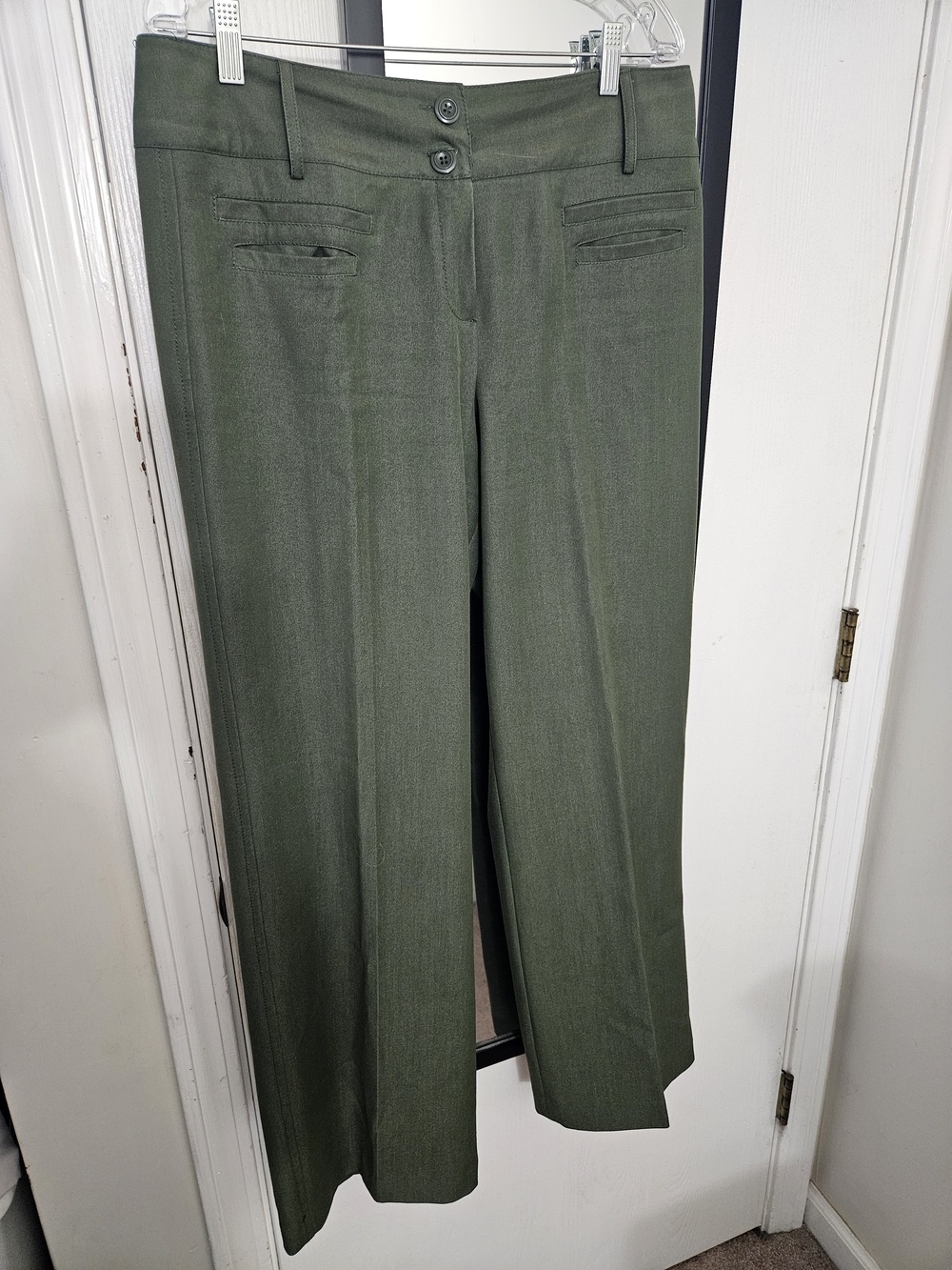 dressbarn Olive Green Dress Pants